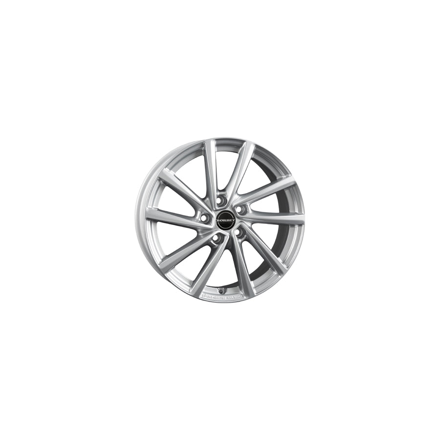 Borbet V 7x17 ET47 V 70747112566,6CS Crystal Silver Wheel