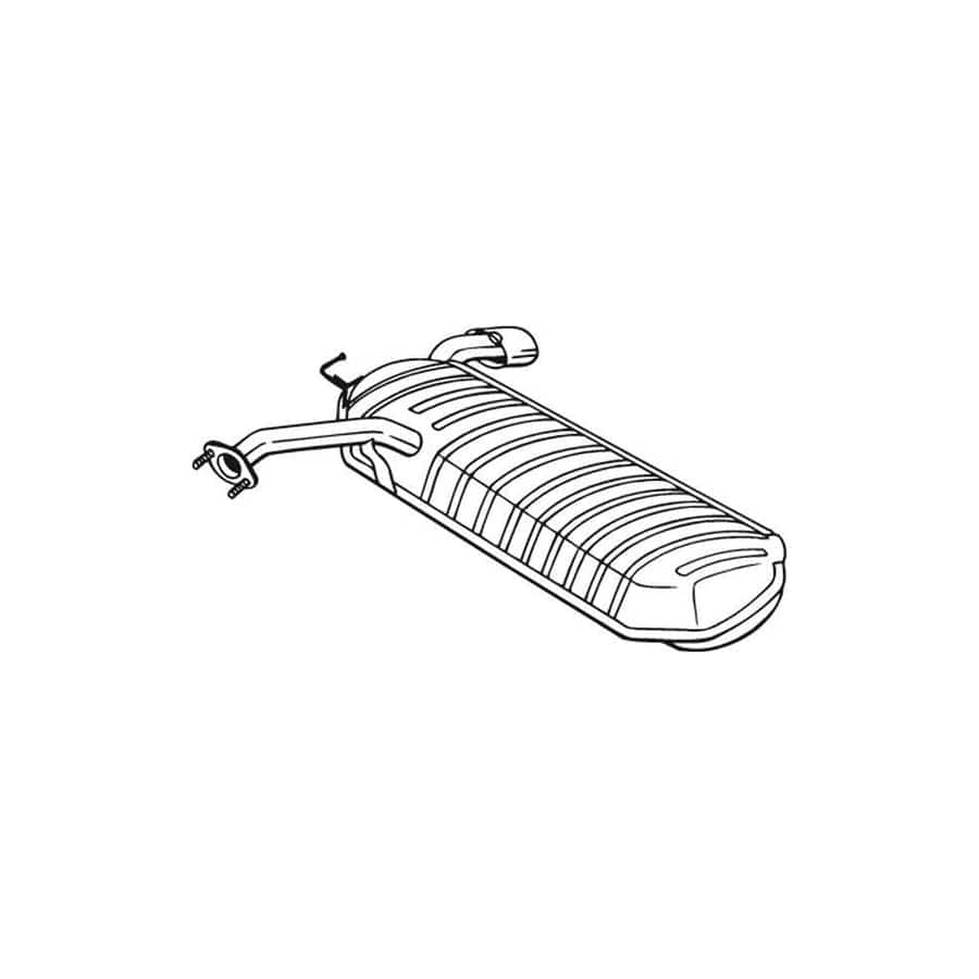 Bosal 169-039 Rear Silencer