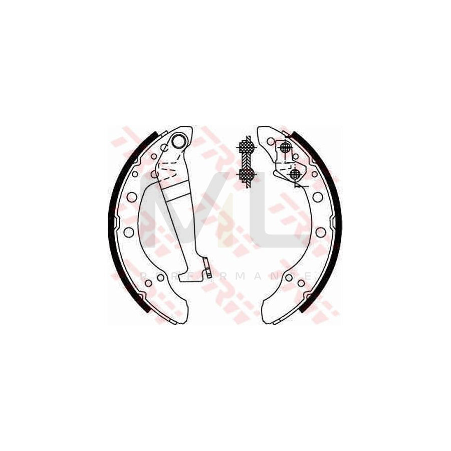 TRW GS8092 Brake Shoe Set
