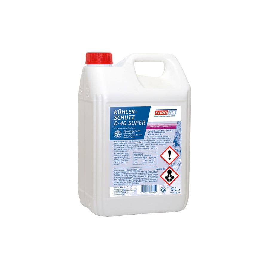 Eurolub D-40 EUR-834005-D Super Antifreeze