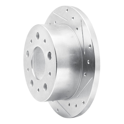R1 Concepts R1 14-21 Ram Promaster 2500 Rear Right Drilled & Slotted Silver Brake Rotor