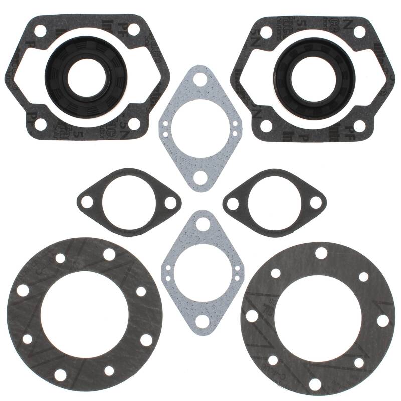 Vertex Pistons Vertex Gaskets 1972 Ski-Doo TNT 400 FA 398 Complete Gasket Kit w/ Oil Seals