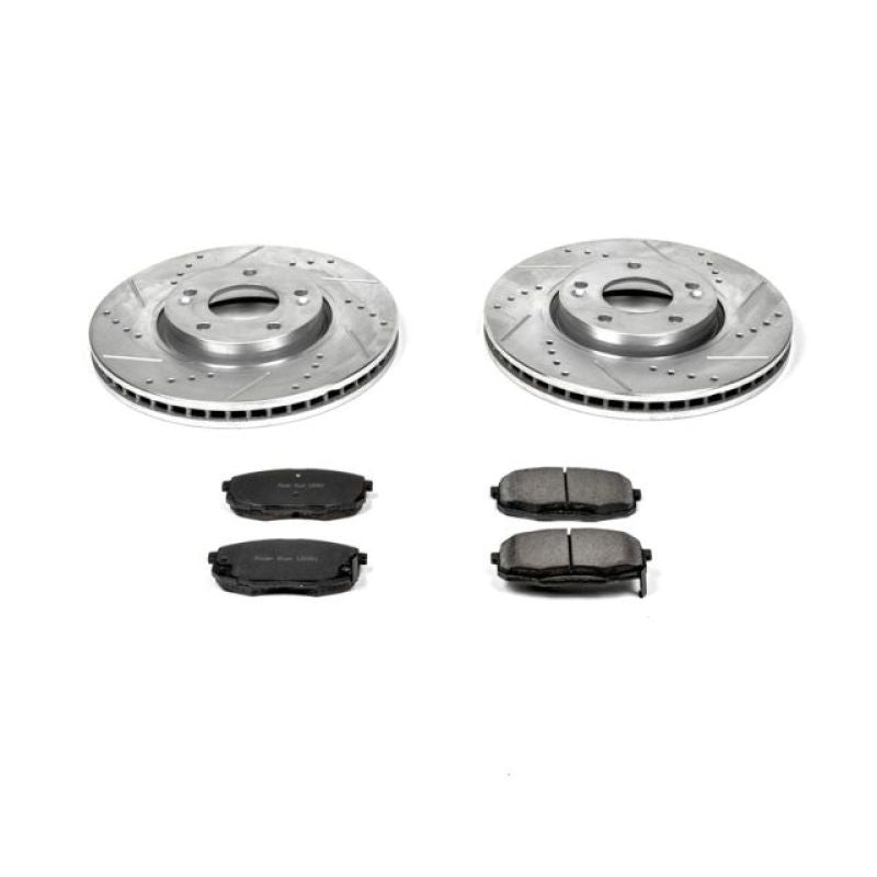 PowerStop Power Stop 10-13 Kia Forte Front Z23 Evolution Sport Brake Kit