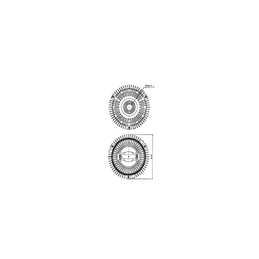 BUGIAD Bfc027 Fan Clutch