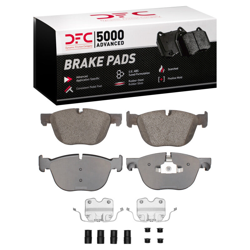 DFC 14-19 BMW X5 Front 5000 Advanced Ceramic Brake Pads and Hardware Kit