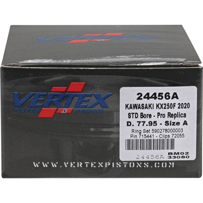 Vertex Pistons Vertex Piston 2020 Kawasaki KX 250 F 250cc Forged Replica Piston Kit