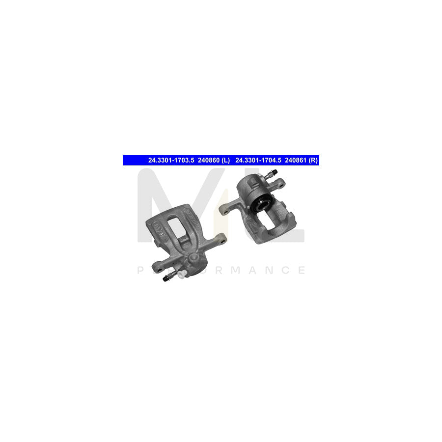ATE 24.3301-1703.5 Brake Caliper without holder