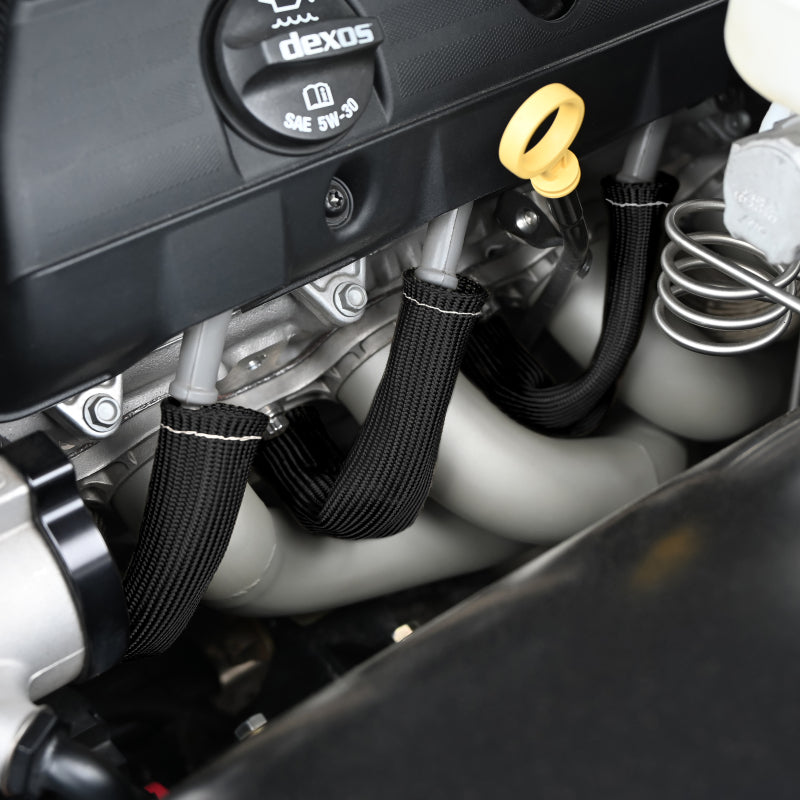 DEI Protect-A-Boot and Wire Kit 8 Cylinder - Black