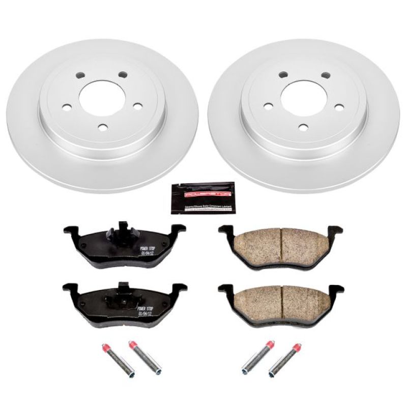 PowerStop Power Stop 05-08 Ford Escape Rear Z17 Evolution Geomet Coated Brake Kit