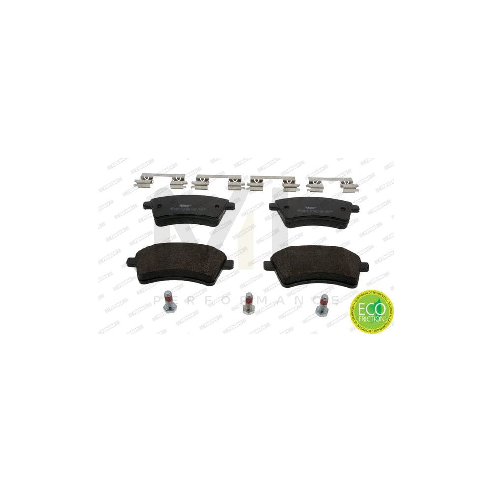 Ferodo Premier Eco Friction FDB4256 Brake Pad Set Not Prepared for Wear Indicator, With Accessories