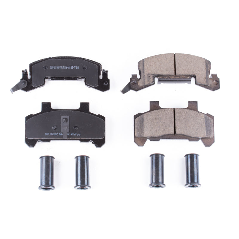 PowerStop Power Stop 82-89 Buick Skyhawk Front Z17 Evolution Ceramic Brake Pads w/Hardware