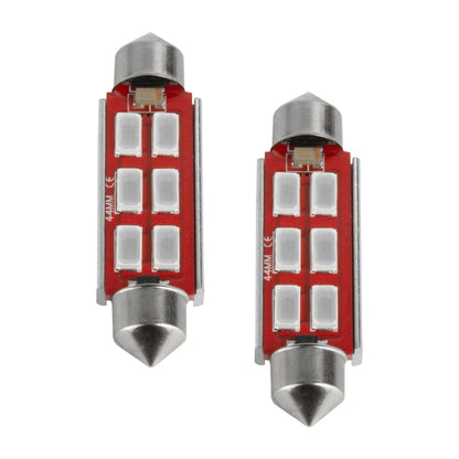 ORACLE Lighting Oracle 44MM 6 LED 3-Chip Festoon Bulbs (Pair) - Green