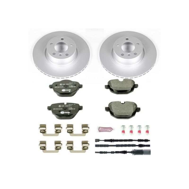 PowerStop Power Stop 11-17 BMW X3 Rear Euro-Stop Brake Kit
