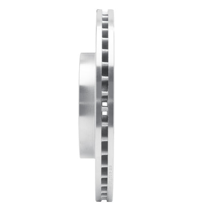 R1 Concepts R1 04-10 Chevrolet Epica (USA/Canada) Front Left Drilled & Slotted Silver Brake Rotor
