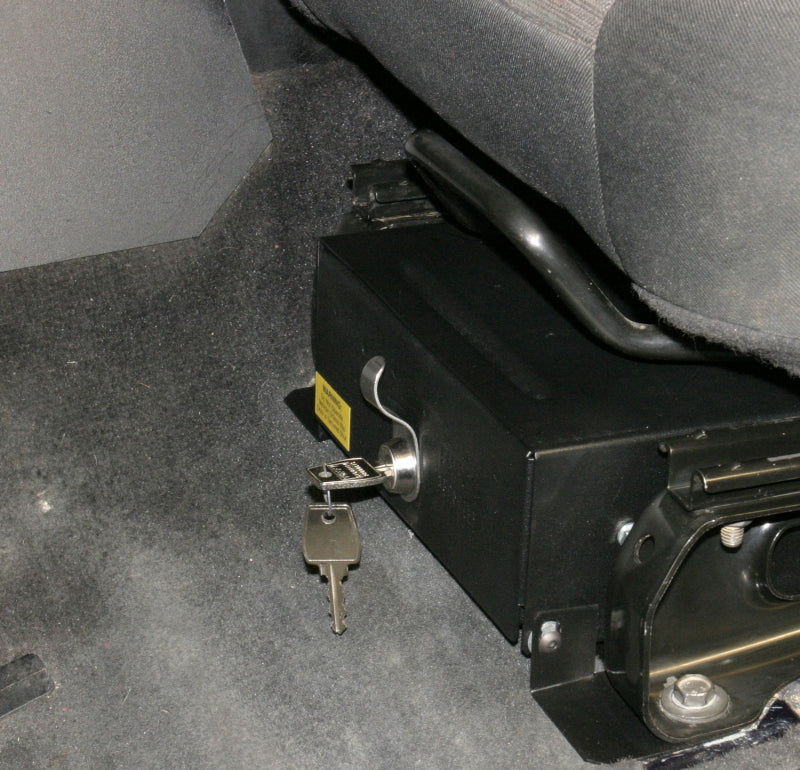 Tuffy Products Tuffy Jeep Wrangler Underseat Drawer Nonflip Seat W/ Keyed Lock