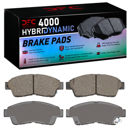 DFC 92-03 Toyota Rav4 Hybrid Front 4000 Hybridynamic Brake Pads