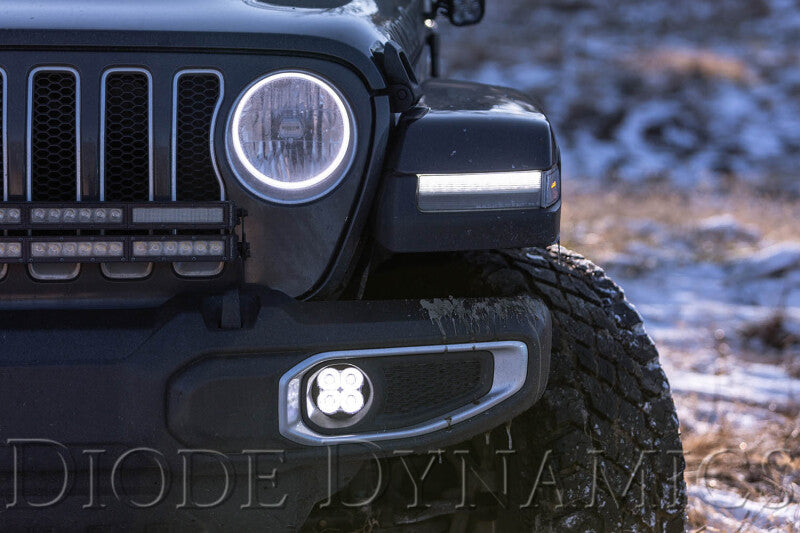 Diode Dynamics SS3 Sport Type MS Kit ABL - Yellow SAE Fog