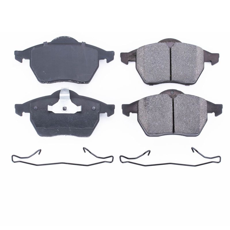 PowerStop Power Stop 96-99 Audi A4 Front Z17 Evolution Ceramic Brake Pads w/Hardware
