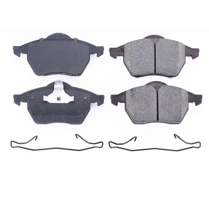 PowerStop Power Stop 96-99 Audi A4 Front Z17 Evolution Ceramic Brake Pads w/Hardware