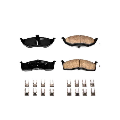 PowerStop Power Stop 99-04 Chrysler 300M Front Z17 Evolution Ceramic Brake Pads w/Hardware