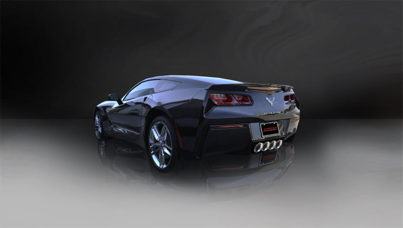 CORSA Performance Corsa 2014-2019 Corvette C7 Coupe 6.2L V8 AT/MT 2.75in Valve-Back Dual Rear Exit Polished Xtreme Exh