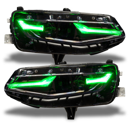 ORACLE Lighting Oracle 19-21 Chevy Camaro LS/LT RGB+A Headlight DRL Kit - ColorSHIFT w/o Controller