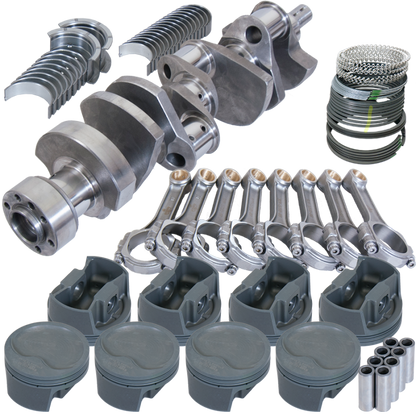 Eagle Chevy LT1350 1Pc 3.750in Crank 5.700in I-Beam Rods -16cc 4.030in Pistons Rotating Assembly