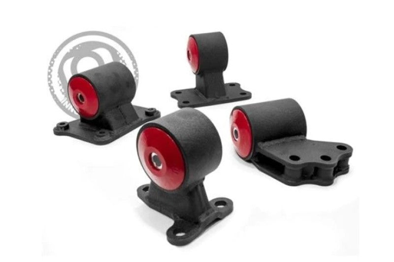 Innovative Mounts Innovative 91-99 Mitsubishi 3000GT / GTO 6G72 Black Steel Mounts 85A Bushings