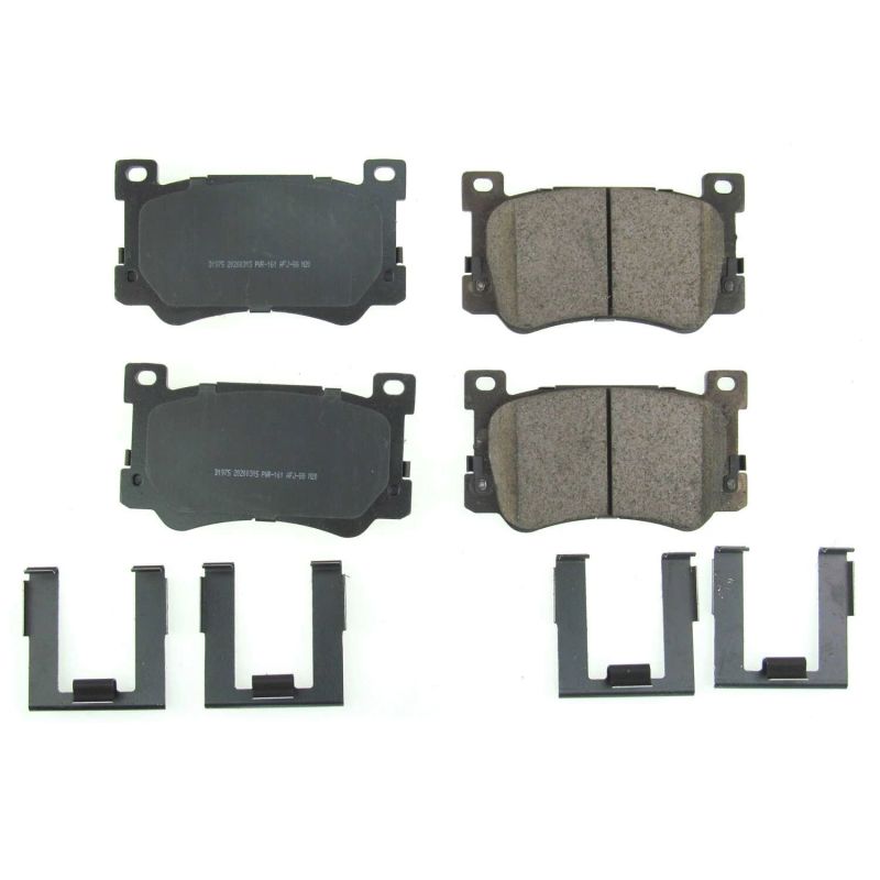 PowerStop Power Stop 17-19 Genesis G90 Front Z17 Evolution Ceramic Brake Pads w/Hardware