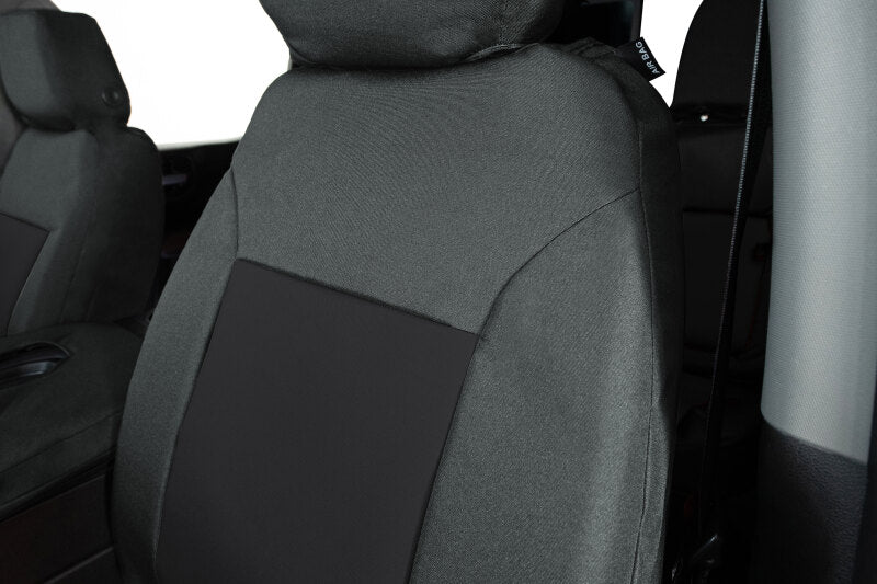 Covercraft 18-24 Jeep Wrangler Endura PrecisionFit Custom Front Row Seat Covers - Charcoal/Black