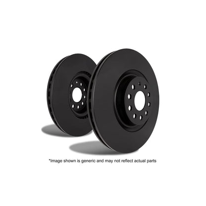 EBC PD03KF334 Chrysler Dodge Viper Yellowstuff Front Brake Pad & Plain Disc Kit - Brembo Caliper 3 | ML Performance UK Car Parts