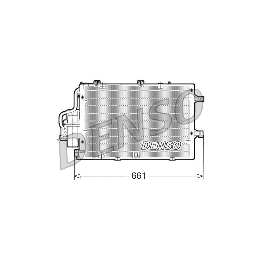 DENSO DCN20015 Air Conditioning Condenser