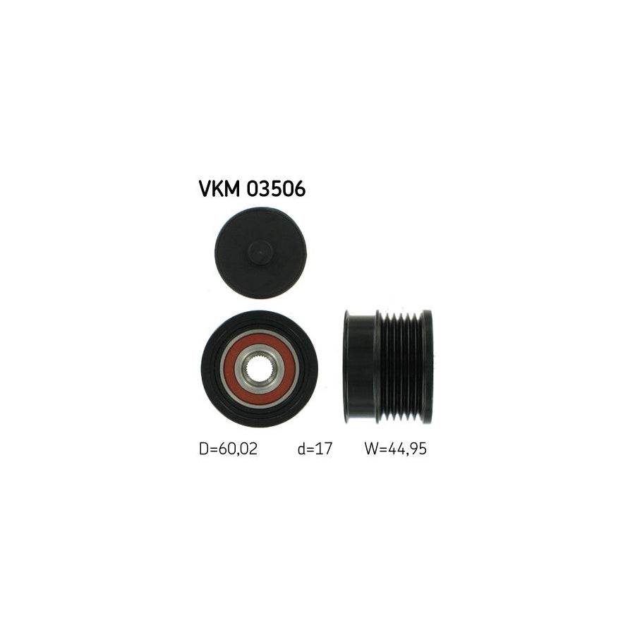 Skf Vkm 03506 Alternator Freewheel Clutch