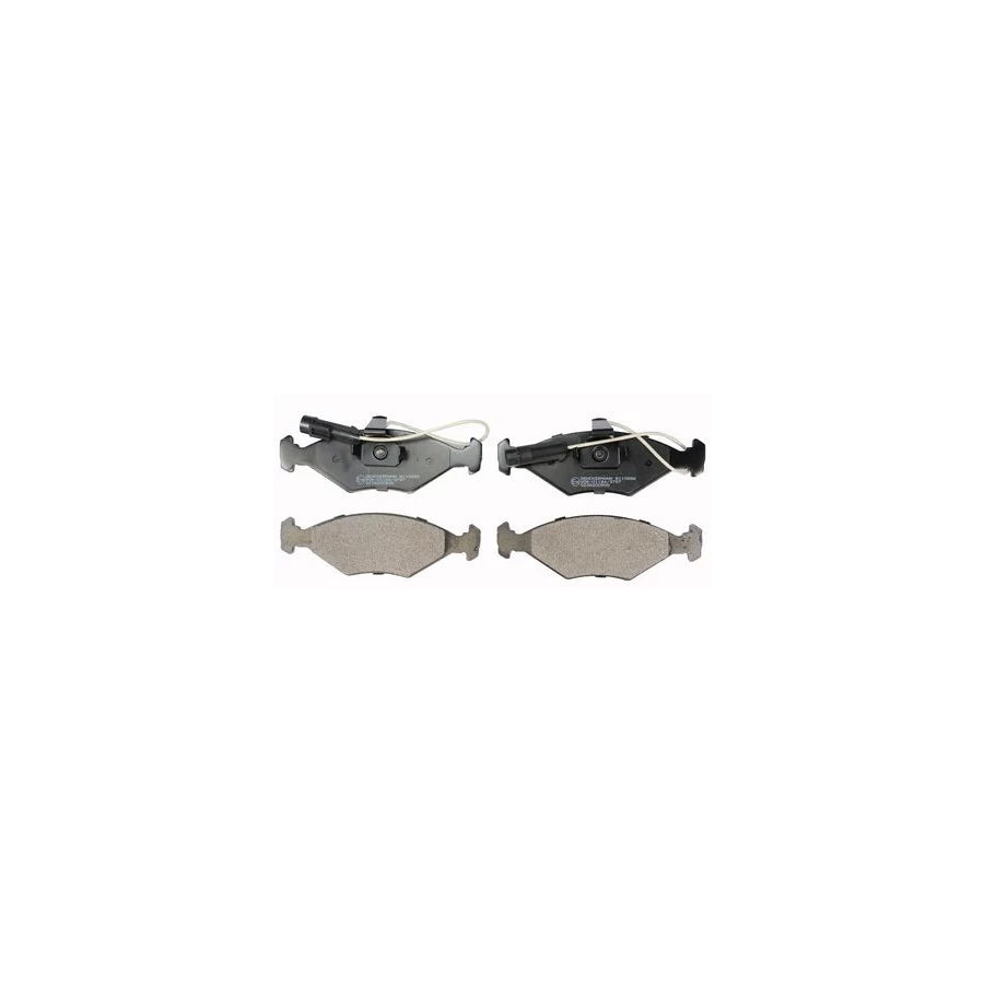 Denckermann B110886 Brake Pad Set for Lancia Dedra
