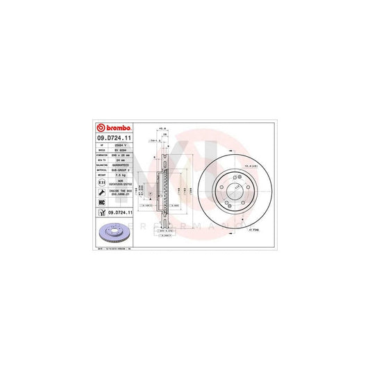 brembo-09-d724-11-brake-disc-internally-vented-coated-high-carbon-with-bolts-screws