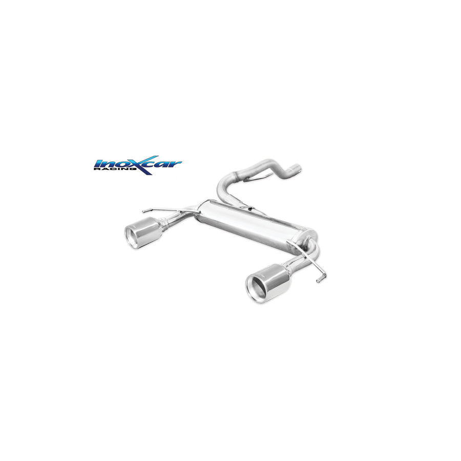 InoXcar OPCO.18.102 Opel Corsa D Stainless Steel Rear Exhaust