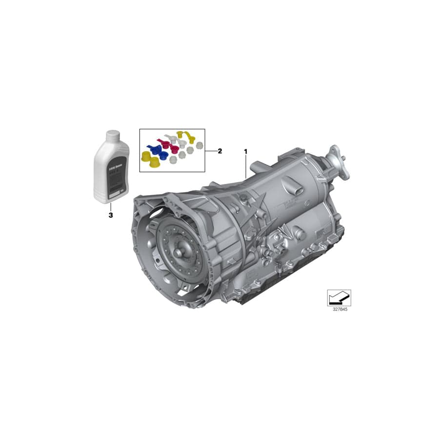 Genuine BMW 24008624422 F34 F22 F30 Exch. Automatic Transmission Eh GA8HP45Z (Inc. 220i, 320i & 420i)