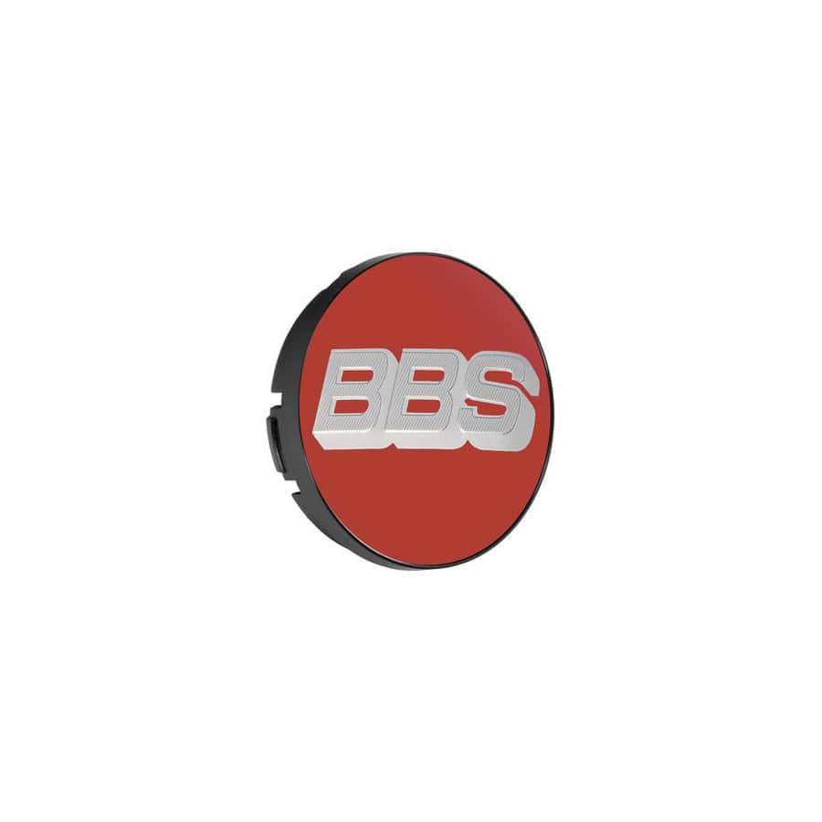 BBS Wheels B10024485 2D Center Cap Embossed Red With Logo Silver 56mm