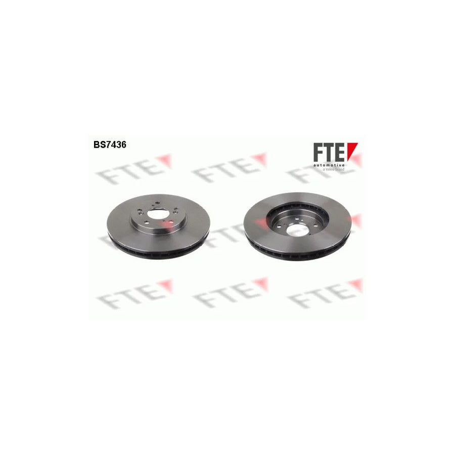 FTE Bs7436 Brake Disc for Honda Accord VII Tourer (CM, Cn)