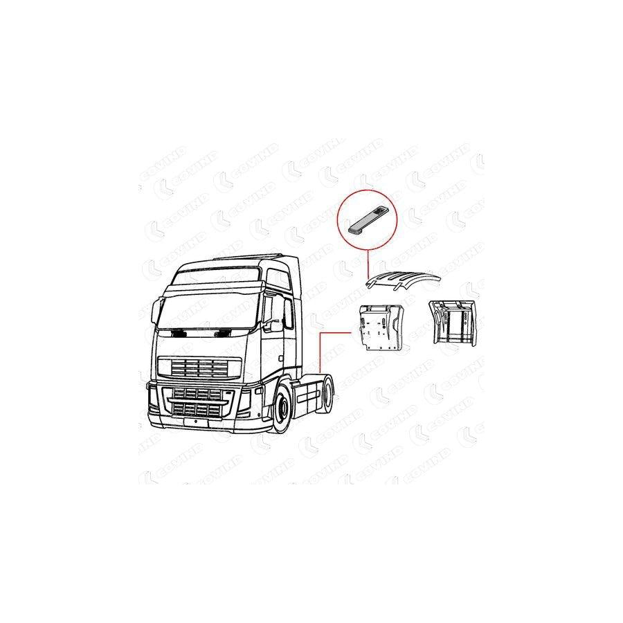 Covind 3Fh/510 Mudguard Strap