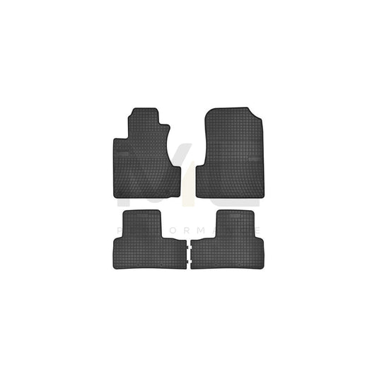 FROGUM Tailored 0831 Floor mat set for HONDA CR-V III (RE) Elastomer, Front and Rear, Quantity: 4, Black, (LHD)
