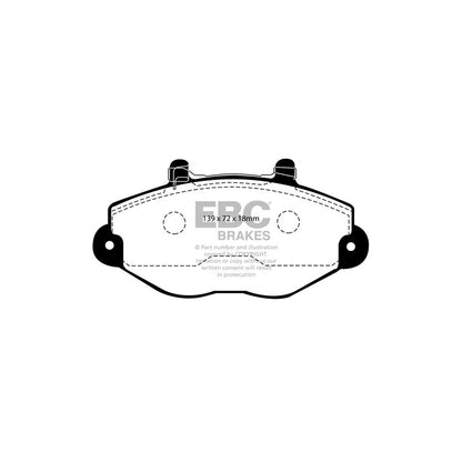 EBC DP920/2 Ford Transit Ultimax Front Brake Pads 2 | ML Performance UK Car Parts