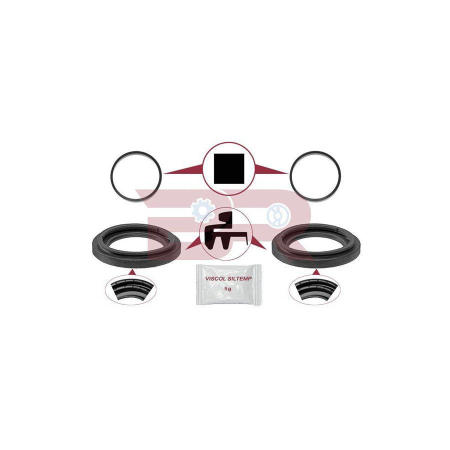 Botto Ricambi Brfr5636 Repair Kit, Brake Caliper for Iveco Daily