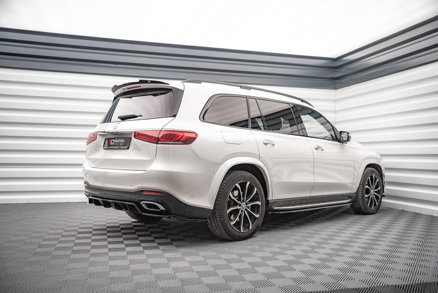 Maxton Design Mercedes Benz GLS-Class AMG-Line X167 Central Rear Splitter (with vertical bars)
