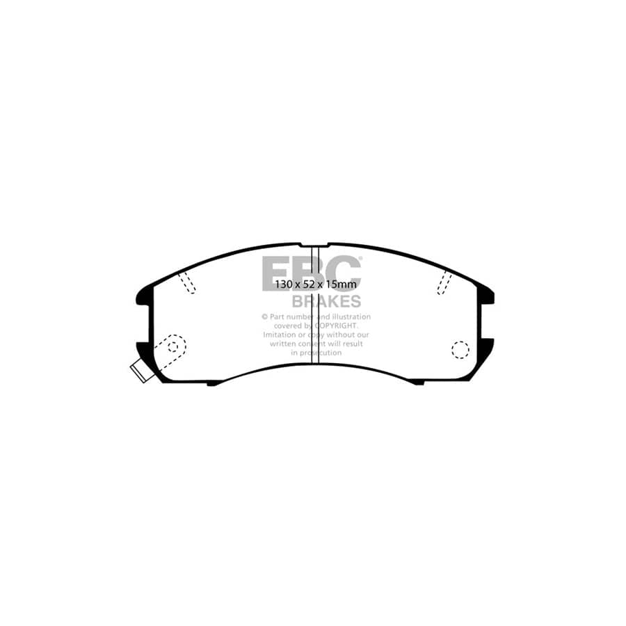 EBC PD40K1125 Mazda 626 Ultimax Pad & Plain Disc Kit 2 | ML Performance UK Car Parts