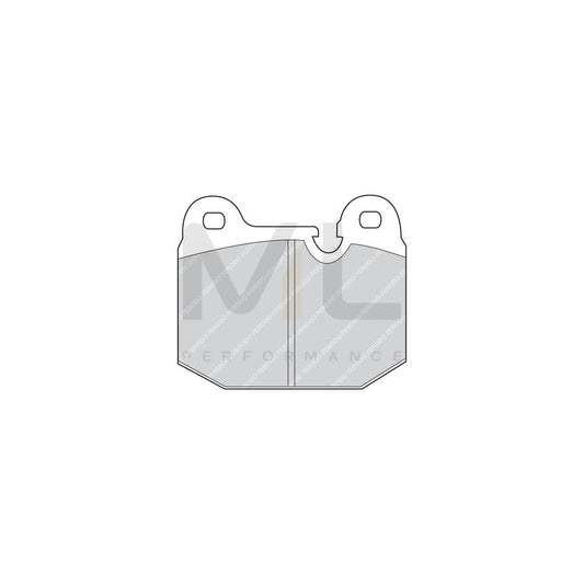 Ferodo Premier FDB192 Brake Pad Set Prepared for Wear Indicator