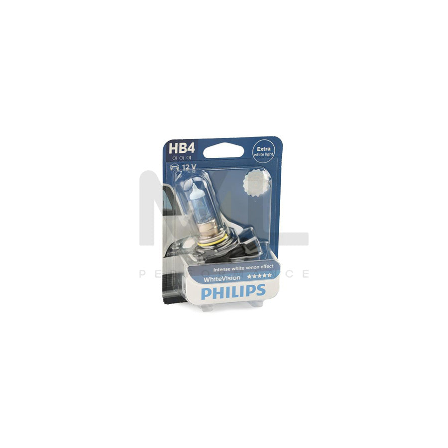 PHILIPS 9006WHVB1 Bulb, spotlight HB4 12V 51W P22d 3700K Halogen