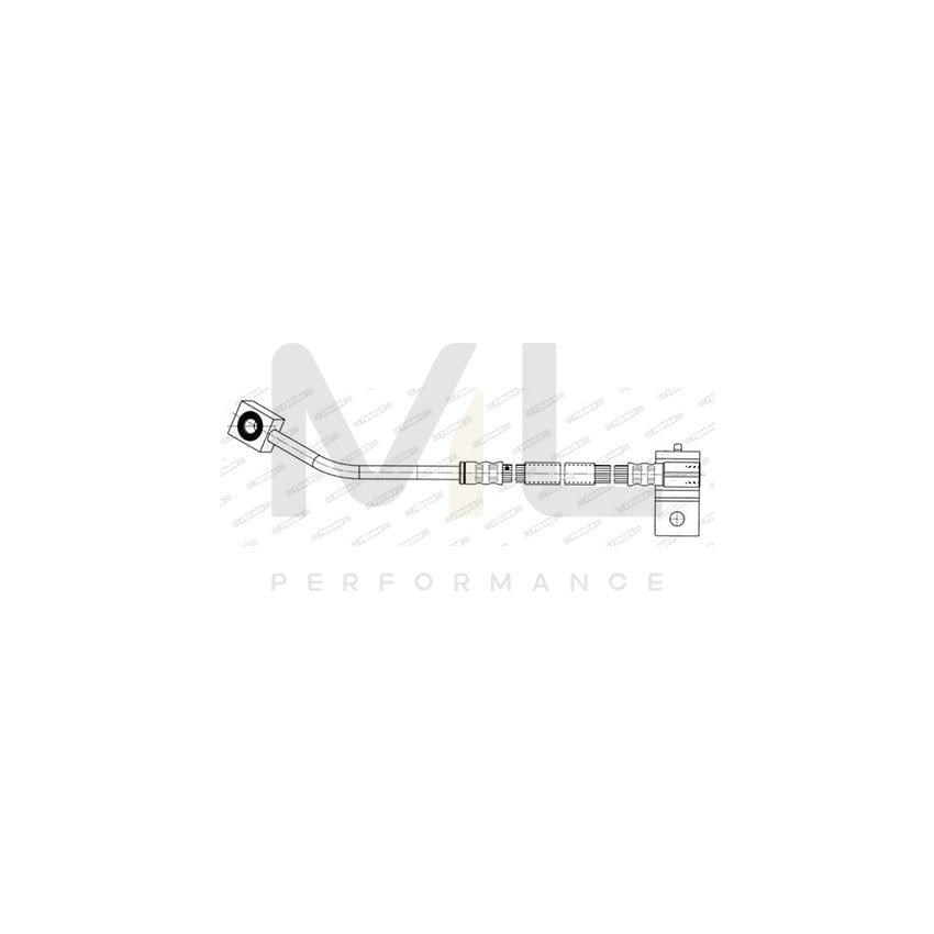 Ferodo FHY3204 Brake Hose for Chrysler Pt Cruiser 434mm, Ø10