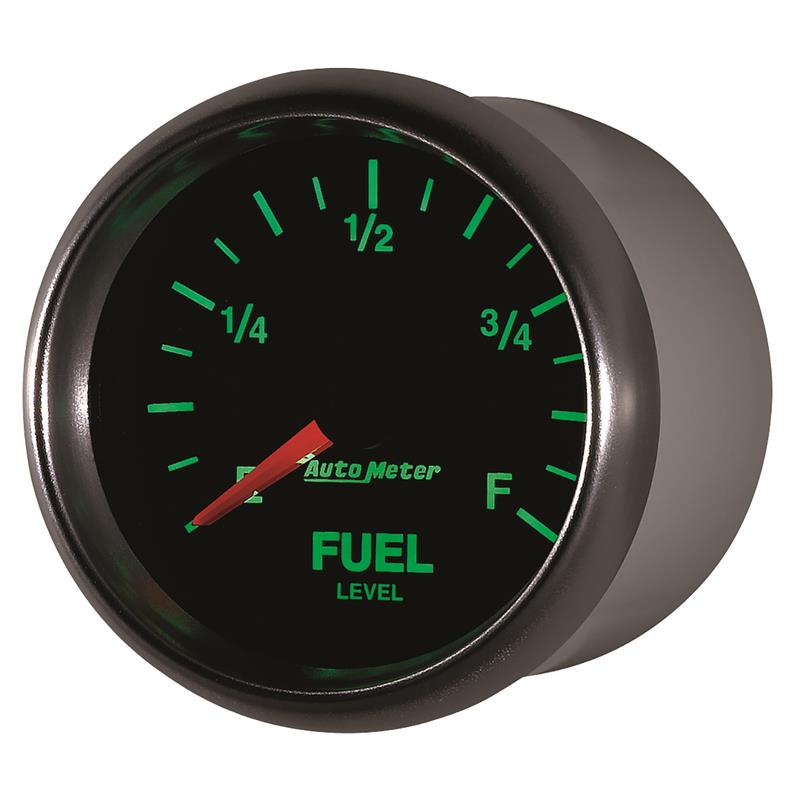 Autometer GS 2 1/16in. 0-280 Ohms Fuel Level Gauge - Stepper Motor
