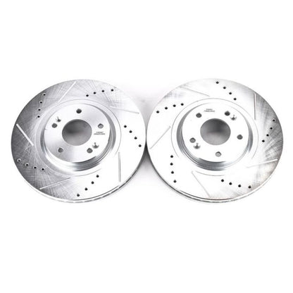 PowerStop Power Stop 15-19 Kia Sedona Front Evolution Drilled & Slotted Rotors - Pair